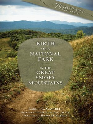 cover image of Birth of a National Park in the Great Smoky Mountains